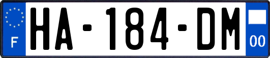 HA-184-DM