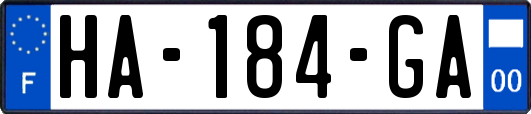 HA-184-GA