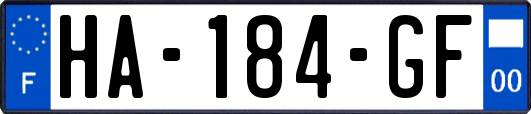 HA-184-GF