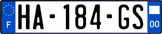 HA-184-GS