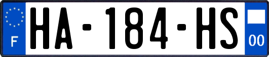 HA-184-HS