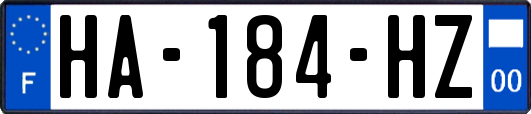 HA-184-HZ