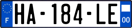 HA-184-LE