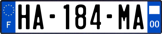 HA-184-MA