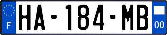 HA-184-MB