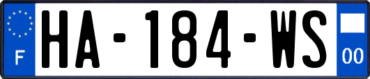 HA-184-WS
