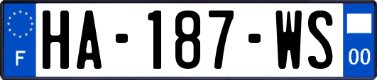 HA-187-WS