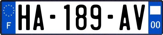 HA-189-AV