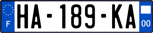 HA-189-KA