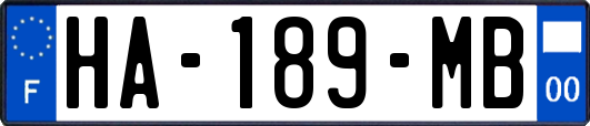 HA-189-MB