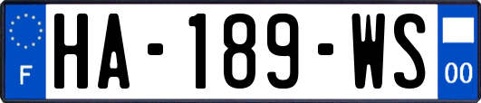 HA-189-WS
