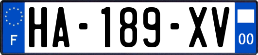 HA-189-XV