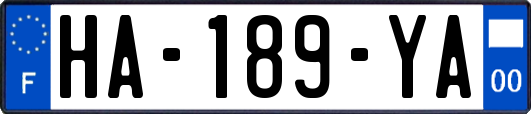 HA-189-YA