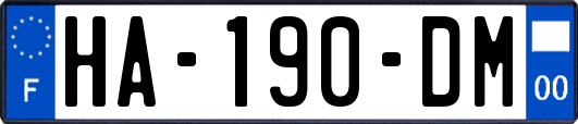 HA-190-DM