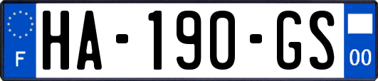 HA-190-GS