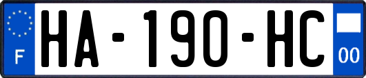 HA-190-HC