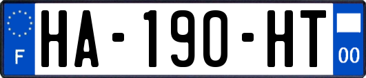 HA-190-HT
