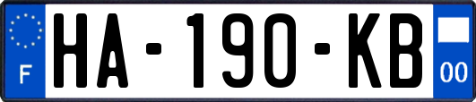 HA-190-KB