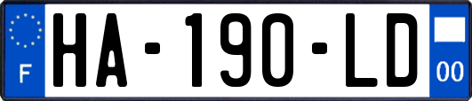 HA-190-LD