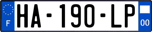HA-190-LP