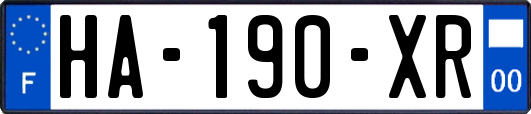 HA-190-XR