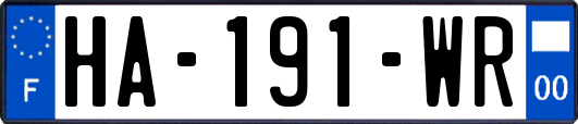 HA-191-WR