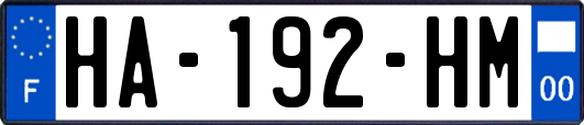 HA-192-HM