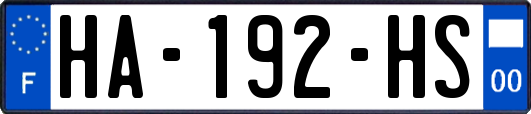 HA-192-HS