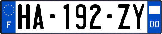 HA-192-ZY