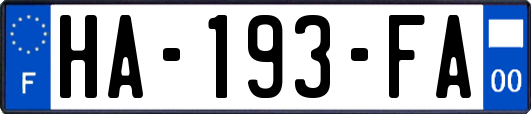 HA-193-FA