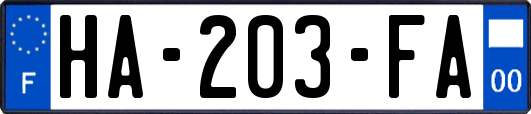 HA-203-FA