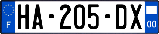 HA-205-DX