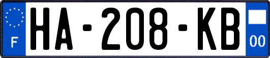 HA-208-KB