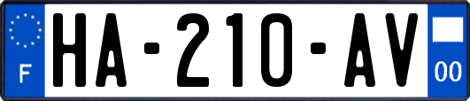 HA-210-AV