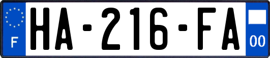 HA-216-FA