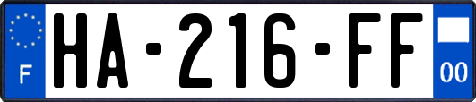 HA-216-FF