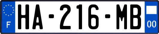 HA-216-MB