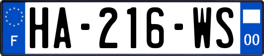 HA-216-WS