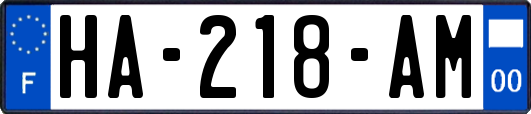 HA-218-AM