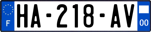 HA-218-AV