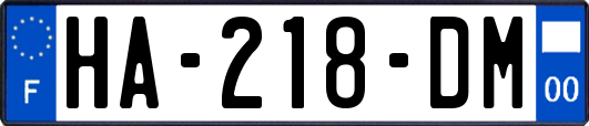 HA-218-DM
