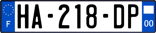 HA-218-DP