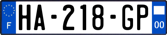 HA-218-GP