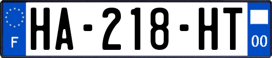 HA-218-HT