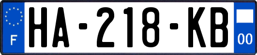 HA-218-KB
