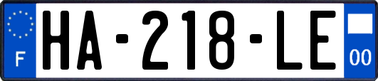 HA-218-LE