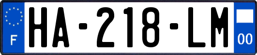 HA-218-LM