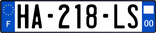 HA-218-LS