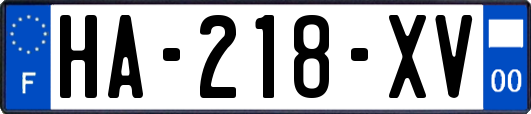 HA-218-XV