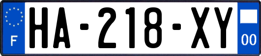 HA-218-XY